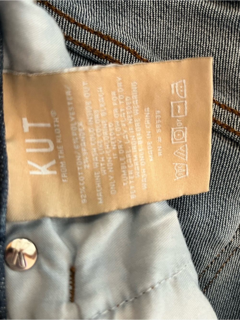 Kut from the Kloth Light Blue Straight leg Jeans